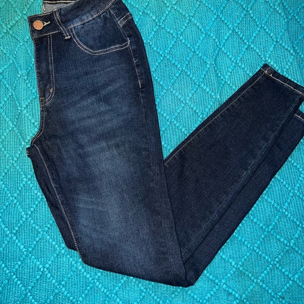 Dark Blue Women's Skinny Jeans